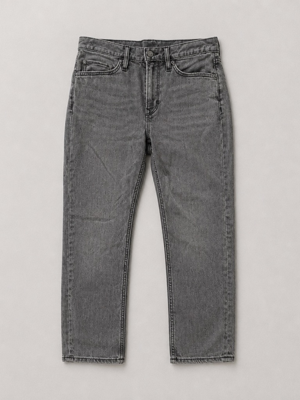 Banana Republic Men's Charcoal Gray Straight Jeans - 29W x 30L